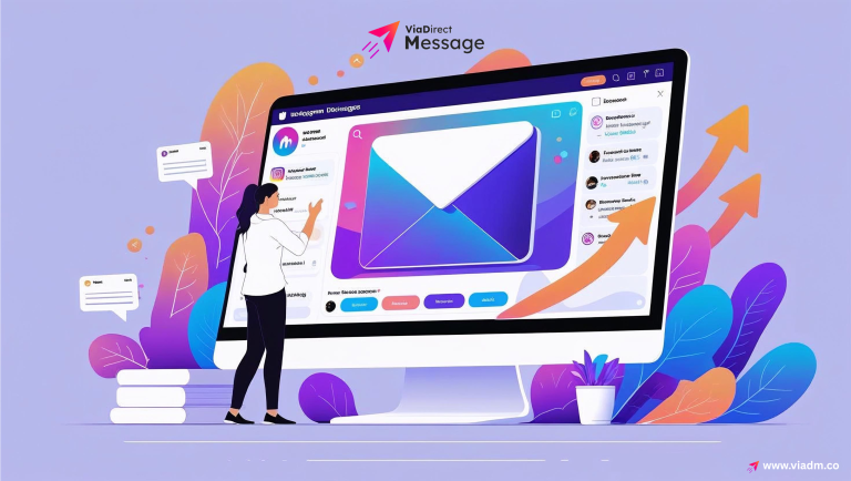 Instagram DM automation tool dashboard for marketing and lead generation