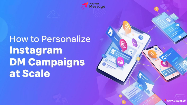 Visual representation of the hidden connection between Instagram DMs and customer loyalty, showing direct communication, personalized offers, and strong customer engagement