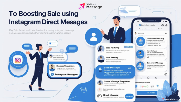 Instagram DMs for business growth using message templates