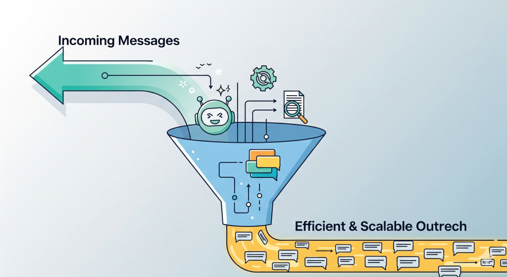 Scaling influencer marketing campaigns using DM-based strategies