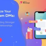 Featured image showing Instagram DM personalization with ViaDM tool and customer engagement.
