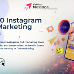 Instagram DM marketing tools to send personalized messages for business growth, representing ViaDM and other DM services.