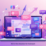 Instagram DM outreach campaign dashboard