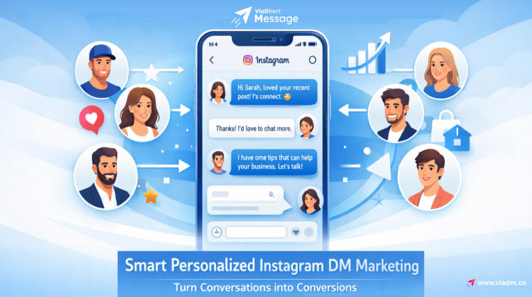 Smart personalized Instagram DM marketing platform