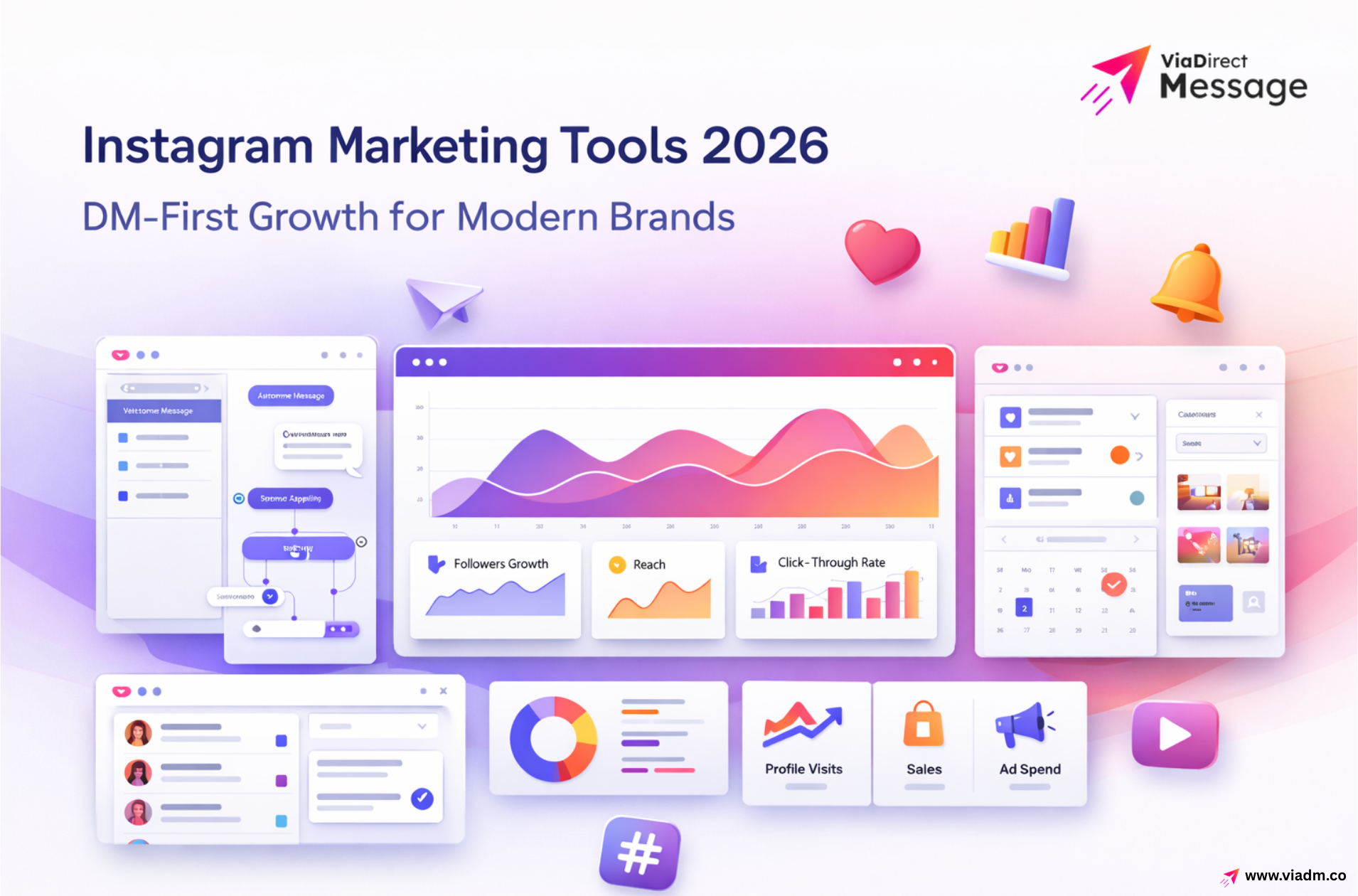 Top Instagram marketing tools dashboard comparison