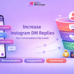 increase Instagram DM replies and convert more leads illustration