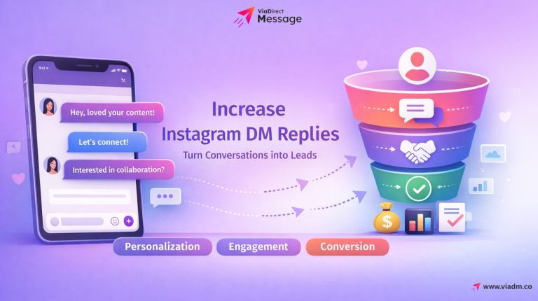increase Instagram DM replies and convert more leads illustration