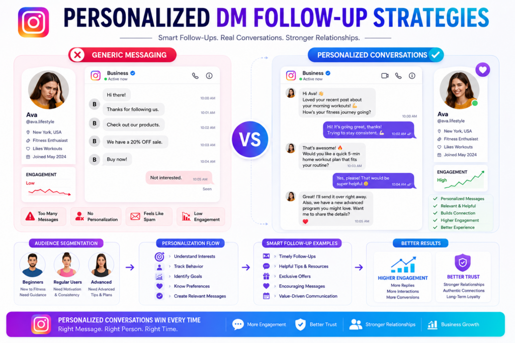 Personalized DM Follow-Up Strategies That Don’t Annoy Users on Instagram