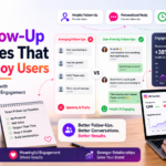 DM follow-up strategies that don’t annoy users illustrated through professional Instagram messaging