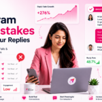 Instagram DM Mistakes reducing reply rates in social media outreach
