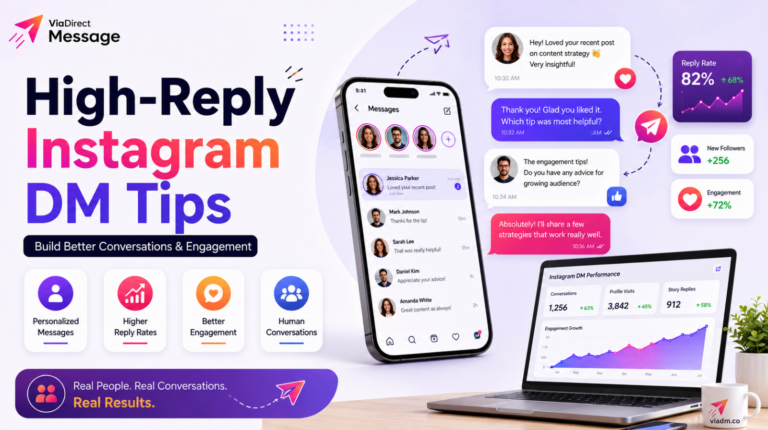 High-Reply Instagram DM Tips for better engagement and audience interaction