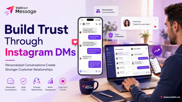 How to build trust through Instagram DMs with authentic customer conversations