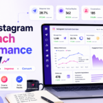 Track Instagram outreach performance dashboard with response rate and conversion analytics