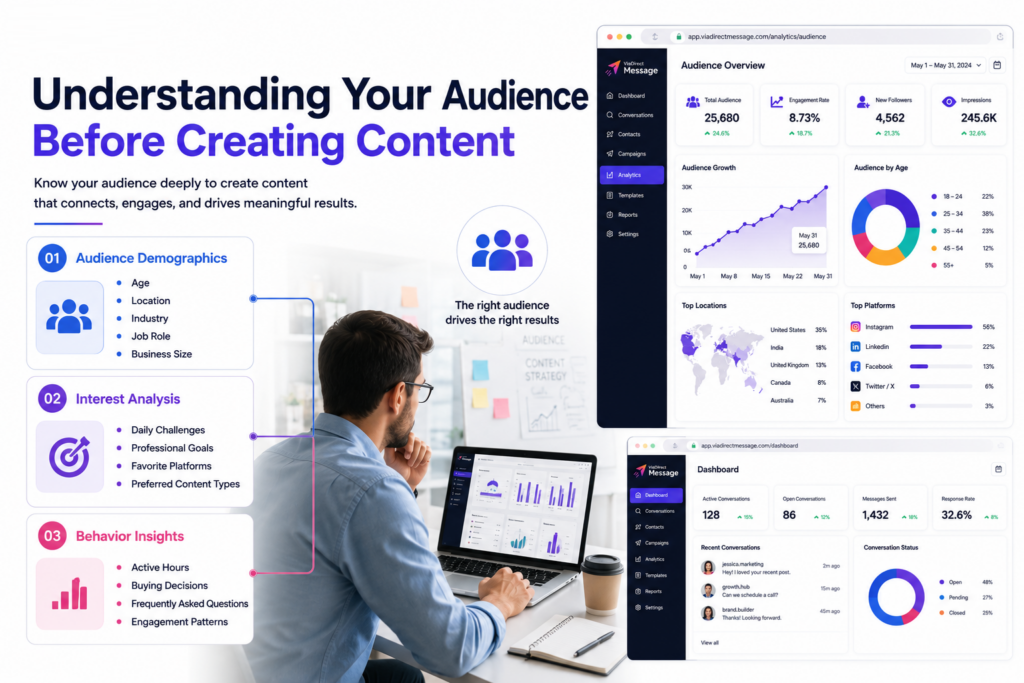 Audience research in a Social Media Growth Strategy
